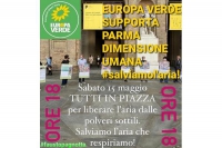 I Verdi di Parma in piazza per salvare l'aria