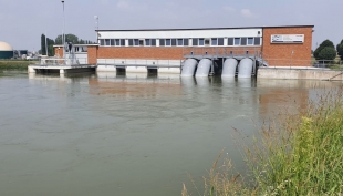 Tra siccità in Romagna e grandinate in Emilia il prelievo d’acqua dal Po del CER registra il record storico mai raggiunto prima