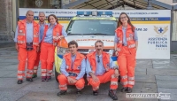 L&#039;Assistenza Pubblica in Piazza Garibaldi per il Trentennale dell&#039;automedica - FOTO