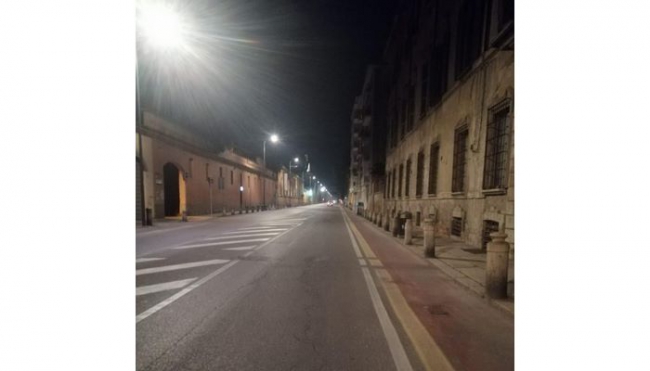 Nuova luce sullo Stradone Farnese. Marco Tassi: “Viale più bello e sicuro”