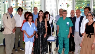 Un&#039;apparecchiatura alla pediatria d&#039;urgenza di Parma grazie alla Profumeria Gianfranca