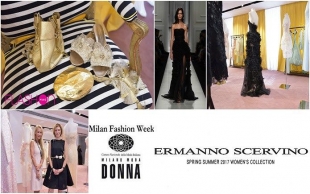 Ermanno Scervino e le oniriche trasparenze: la collezione Primavera Estate 2017