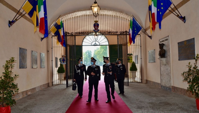 Il Generale di Corpo d’Armata Antonio Paparella in visita a Parma