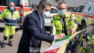 Foto repertorio: il Sindaco in visita al SEIRS