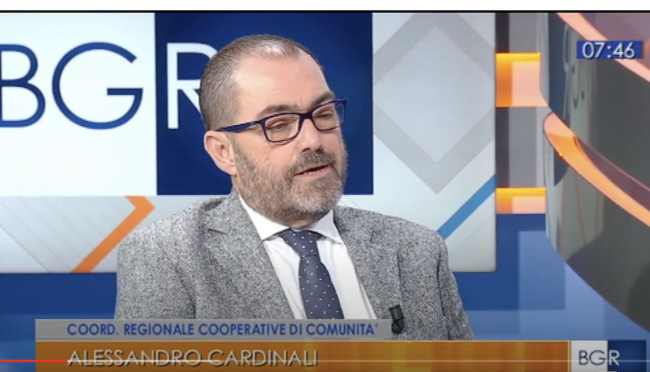 Cooperative di comunità. Alessandro Cardinali a Rai 3 (video)