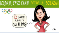 La vignetta della settimana... &quot;pugilato, uno sport da donne coi ...&quot;