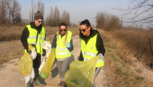 I volontari durante la raccolta - Foto Credit Paolo Panni