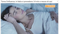 TG News del 27 settembre. 1 italiano su 2 esprime preoccupazione per la prossima stagione influenzale  (video)