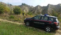 I Carabinieri giunti sul posto