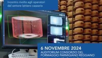 6 Novembre 2024 “Vedere Oltre” il Parmigiano Reggiano come non lo avete mai visto