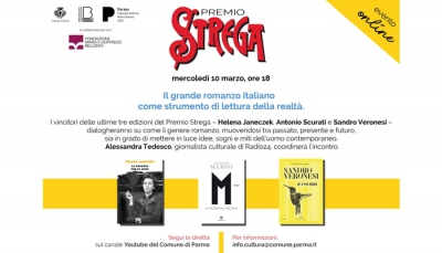 Comune di Parma e Premio Strega, il secondo webinar