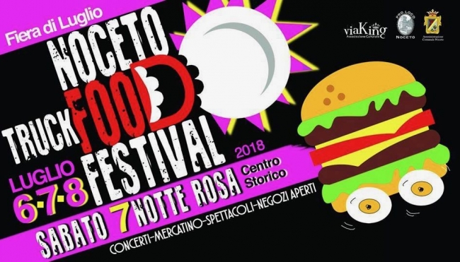 Noceto Truck Food Festival 6-8 luglio