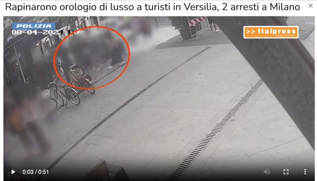 TG News del 16 agosto.. Presi gli autori di una rapina a Forte dei Marmi (Video)