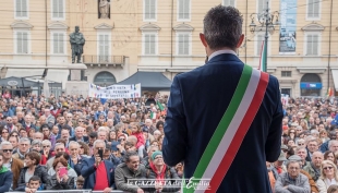 Il 25 aprile a Parma. Foto