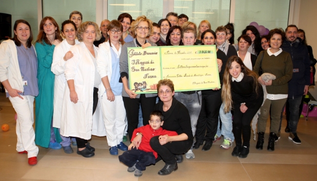 I doni degli amici di Chef Express alla Neonatologia dell&#039;Azienda Ospedaliero-Universitaria di Parma