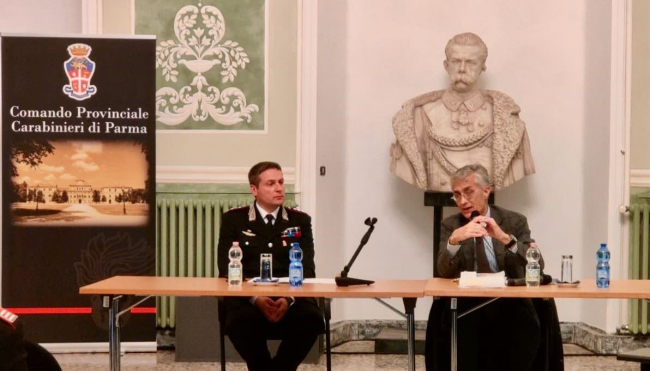 Incontro del Procuratore della Repubblica di Bologna, con il personale del Comando Provinciale Carabinieri di Parma.