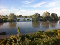 La Piena del PO e i danni da maltempo al nord