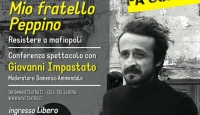 “Mio fratello Peppino”, conferenza-spettacolo con Giovanni Impastato