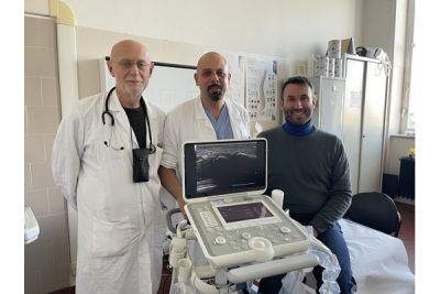 L’Associazione Malati Reumatici Emilia Romagna dona due innovativi ecografi articolari del valore di oltre 25mila euro alla Reumatologia del Santa Maria Nuova