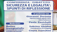 Conferenza-dibattito “Sicurezza e legalità: spunti di riflessione”