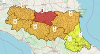 Maltempo, nuova allerta rossa fino alla mezzanotte di domani