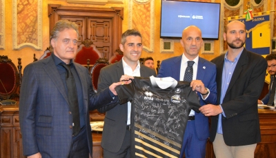 Zebre Rugby ambasciatrici di Parma Città Creativa della Gastronomia Unesco