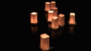 Le lanterne del &quot;Toro Nagashi&quot; a Parma