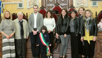 La scuola materna della Salle in visita al Palazzo Municipale