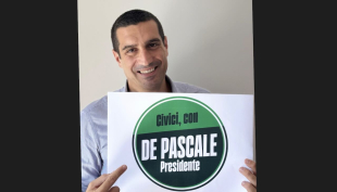 Michele de Pascale candidato alla presidenza della Regione Emilia-Romagna presenta Civici, con Michele de Pascale presidente