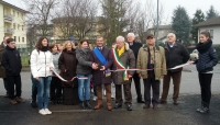 Piacenza, polo scolastico di Castel San Giovanni: inaugurati il parcheggio e l&#039;ingresso della nuova palazzina