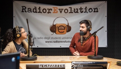 La fantastica salita in cattedra di RadiorEvolution. (Foto di Francesca Bocchia)