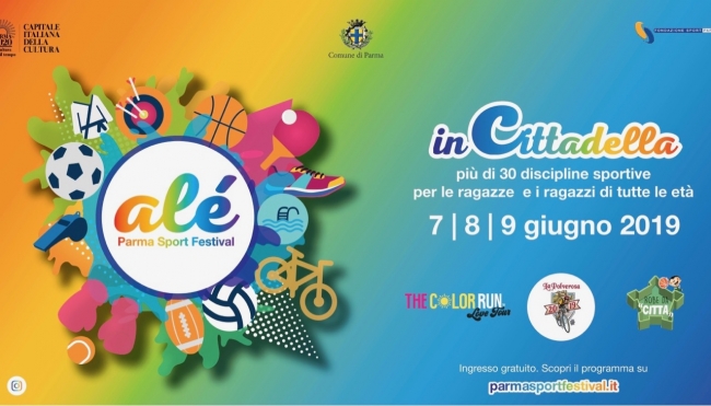 Tre giorni di sport e divertimento in Cittadella con Alè Parma Sport Festival