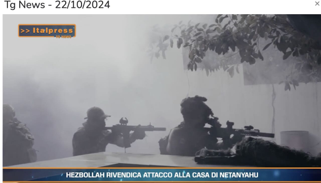 Hezbollah rivendica attacco alla casa di Netanyahu … e molto altro …. (video)