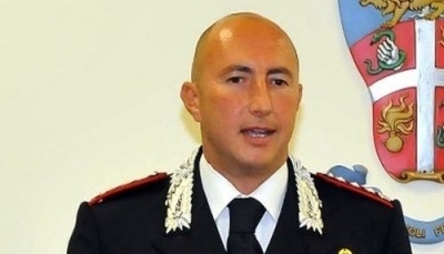 Il colonnello Paolo Zito comandante provinciale dei carabinieri di Reggio Emilia