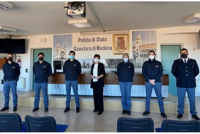 Polizia di Stato: il Questore di Modena incontra gli Ispettori neoassegnati, da oggi in servizio