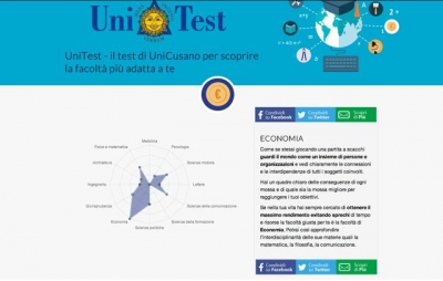 Arriva il test Social che aiuta a scegliere la facoltà