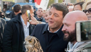 nella foto: Matteo Renzi e Stefano Bonaccini a Parma 2017 - Destinazione Italia - 