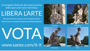 “Libera l&#039;arte”: si vota per restaurare le sculture del Parco Ducale di Parma