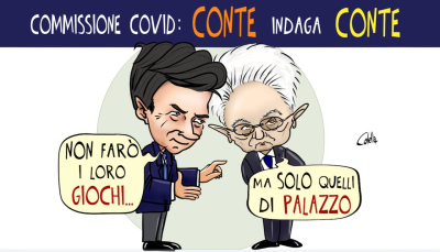 La vignetta della settimana... “Conte indaga Conte&quot;