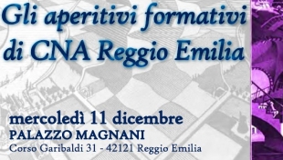 Reggio Emilia, aperitivi formativi CNA: &quot;Arte e Bollicine&quot; a Palazzo Magnani