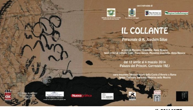 Correggio - Inaugura oggi la personale dell’artista ivoriano Joachim Siluè