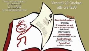 Il calcio in libreria: Randaccio il 20 ottobre a Parma