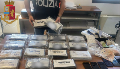 Modena, sequestrati oltre 16 kg di cocaina.