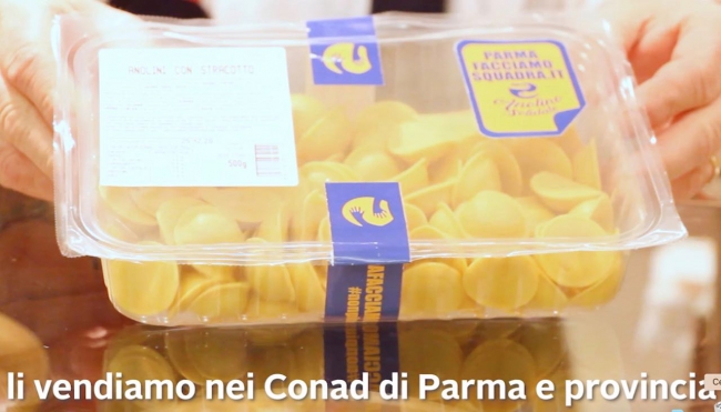I &quot;Cappelletti solidali&quot; adesso si trovano in tutti i negozi CONAD di Parma e Provincia (Video)
