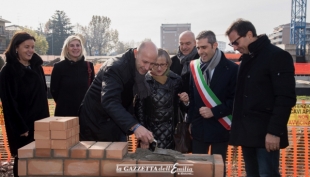 Posa della prima pietra della nuova Casa della Salute Lubiana - San Lazzaro - FOTO