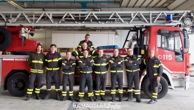 Una mattina in caserma con i Vigili del Fuoco di Parma - FOTO