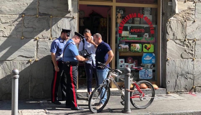 Carabinieri, violazioni amministrative a una macelleria di via Albertelli